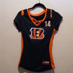 Majestic Black and Orange Fan Fashion Tee